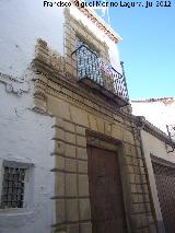 Casa de la Calle del Carmen n 8. Portada