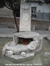 Monumento al Lagarto de la Malena. 