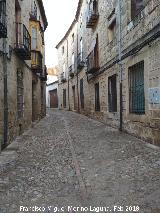 Calle Cervantes. 