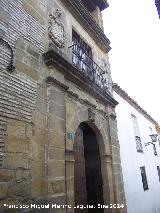 Palacio de Villarreal. Portada