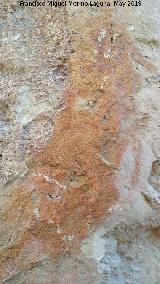 Pinturas rupestres del Paso del Canjorro I. Panel