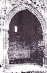 Iglesia de Santo Toms. Foto antigua. Capilla de Los Cobos