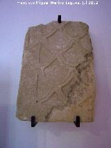Yacimiento visigodo de Arroyo de la Dehesa. Friso visigodo. Museo Arqueolgico de beda
