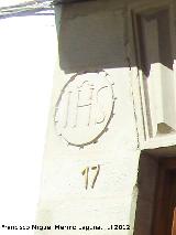 Casa de la Calle Parras n 17. Tondo izquierdo