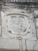 Fuente Nueva. Escudo central. Escudo de Felipe II