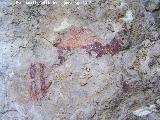 Pinturas rupestres de la Tinada del Ciervo II. Cuadrpedo superior