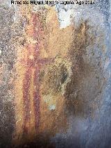 Pinturas rupestres del Pasillo del Zumbel Bajo. Zooformo