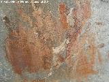 Pinturas rupestres del Cerro Veleta. Panel