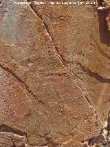 Pinturas rupestres del Barranco de la Cueva Grupo II. Panel