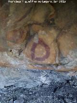 Pinturas rupestres del Barranco de la Cueva Grupo VI. valo del panel II