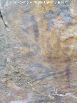 Pinturas rupestres del Barranco de la Cueva Grupo VI. Figuras altas del panel I