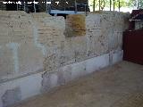 Villa romana de El Ruedo. Muro del triclinium