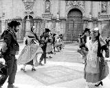 Catedral de Jaén. Foto antigua. Danzas de Lola Torres
