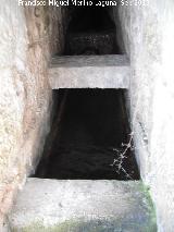 Galera de la Fuente de los Caos. Interior
