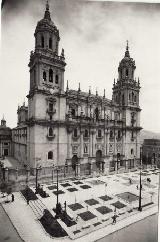 Catedral de Jaén. Fachada. Foto antigua