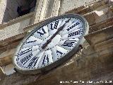 Catedral de Jaén. Fachada. Reloj