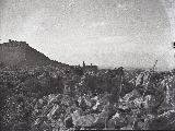 Zumbel Bajo. Foto antigua. Vistas desde el Zumbel. Archivo IEG