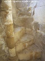 Escalera de caracol. Iglesia de Santo Domingo. La Iruela