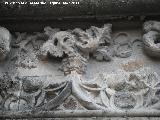Catedral de Jaén. Fachada gótica. Hojas de acanto