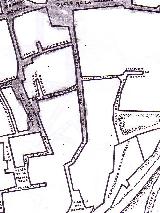 Calle Carnero. Mapa 1940