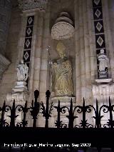 Catedral de Jaén. Trascoro. Santa Catalina, San Toribio y La Inmaculada