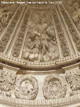 Catedral de Jaén. Cúpula de los Músicos. Músico 2