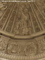 Catedral de Jaén. Cúpula de los Músicos. Músico 8