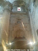 Catedral de Jaén. Fachada Interior. Puerta de los Fieles