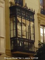 Casa de la Calle Corredera San Bartolom n 9. Balcn cerrado