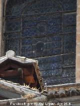 Catedral de Jaén. Capilla Mayor. Vidriera de la Capilla Mayor al exterior