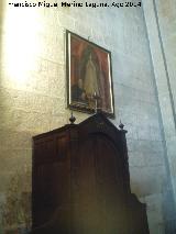 Catedral de Jaén. Capilla de la Virgen de la Correa. Pared izquierda