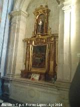 Catedral de Jaén. Capilla de la Virgen de la Correa. Pared derecha