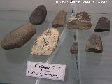 Historia de Pesquera del Duero. Hachas pulimentadas del neoltico. Museo Colegio San Antonio - Martos