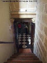 Catedral de Jaén. Galerías Altas. Puerta de acceso desde la Presacristía a las escaleras