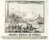 Historia de Sevilla. Bombardeo de Espartero