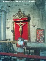 Catedral de Jaén. Fachada Norte Interior. Cristo lateral