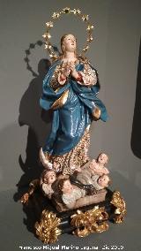 Inmaculada de la escuela napolitana Catedral de Jaén. Sacristía. Inmaculada de la escuela napolitana