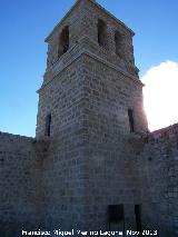 Castillo de La Guardia. Iglesia de Santa Mara. Campanario a intramuros