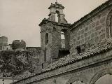 Castillo de La Guardia. Muralla. Foto antigua