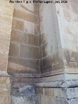 Catedral de Jaén. Fachada Norte. Resto de vítor