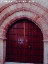 Baslica Mudjar. Entrada principal de la Iglesia Mudejar