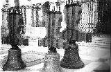 Catedral de Jaén. Campanas. Foto antigua. Campanas del Santísimo Sacramento, Asunción y San Pedro