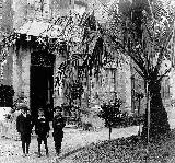 La Granja. 1910. Fotografa del IEG