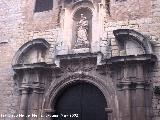 Convento de La Merced. Portada principal