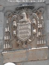 Convento de las Bernardas. Escudo del Obispo Melchor Soria