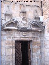 Convento de las Bernardas. Puerta del Convento