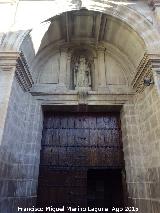 Convento de las Bernardas. Puerta principal