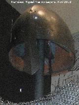 Yelmo. Casco de infantera cristiana. Museo de la Batalla de las Navas de Tolosa