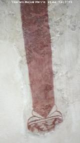 Baos rabes. Pintura mural del vestbulo
