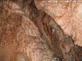 Cueva de Golliat. Formaciones rocosas